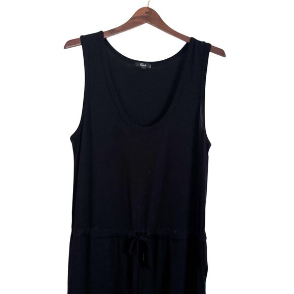 RAILS Becky Lounge Sleeveless Romper Jumpsuit Black Large L - Picture 6 of 13